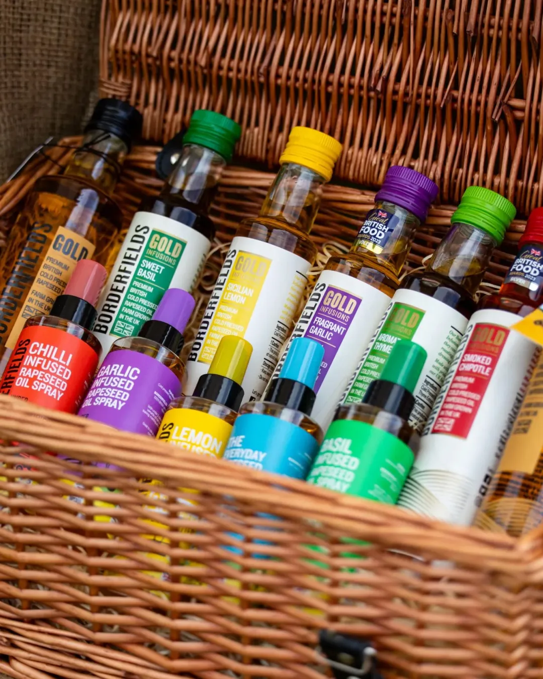 Luxury Oils Hamper from Borderfields